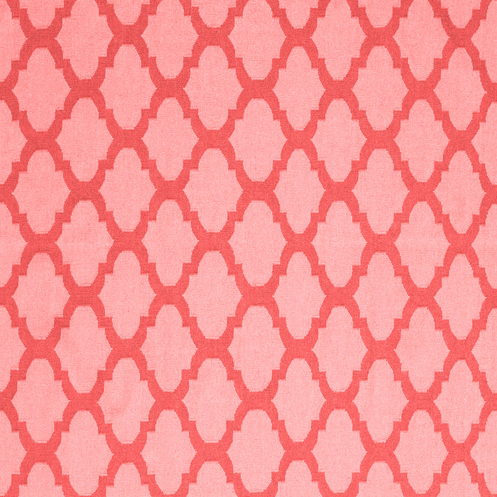 Trellis Red Modern Rug, con2394red