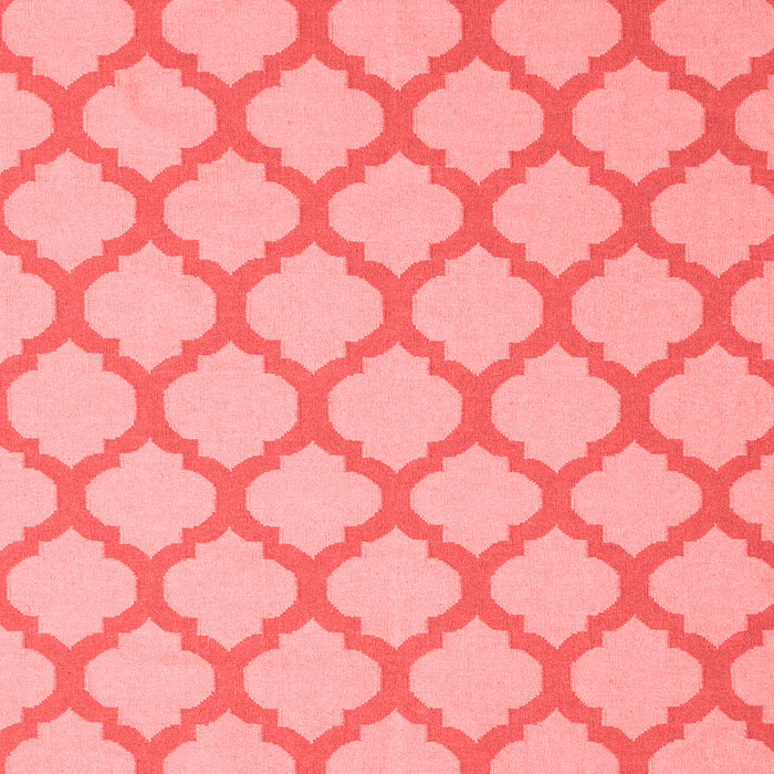 Trellis Red Modern Area Rugs