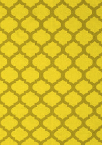 Trellis Yellow Modern Rug, con2394yw