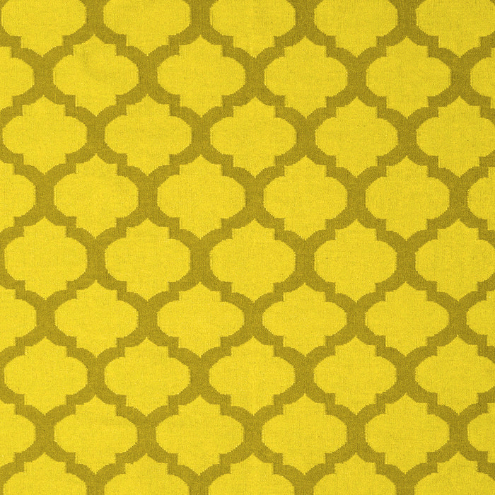 Trellis Yellow Modern Rug, con2394yw