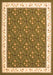 Serging Thickness of Machine Washable Abstract Orange Contemporary Area Rugs, wshcon2395org