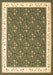 Abstract Brown Contemporary Rug, con2395brn