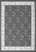 Serging Thickness of Machine Washable Abstract Gray Contemporary Rug, wshcon2395gry