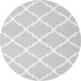 Machine Washable Trellis Gray Modern Rug, wshcon2396gry