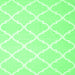 Square Trellis Emerald Green Modern Rug, con2396emgrn