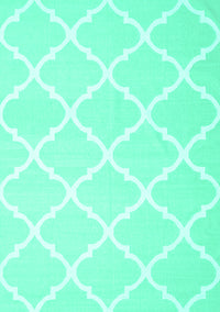 Trellis Turquoise Modern Rug, con2396turq