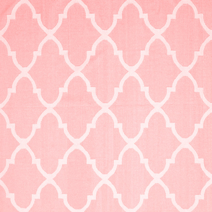 Trellis Red Modern Rug, con2396red