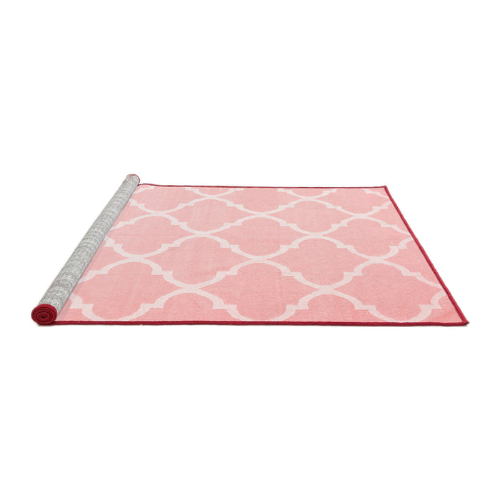 Modern Red Washable Rugs