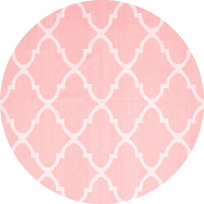 Machine Washable Trellis Red Modern Rug, wshcon2396red