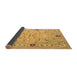 Sideview of Abstract Brown Contemporary Rug, con2397brn