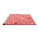 Contemporary Red Washable Rugs