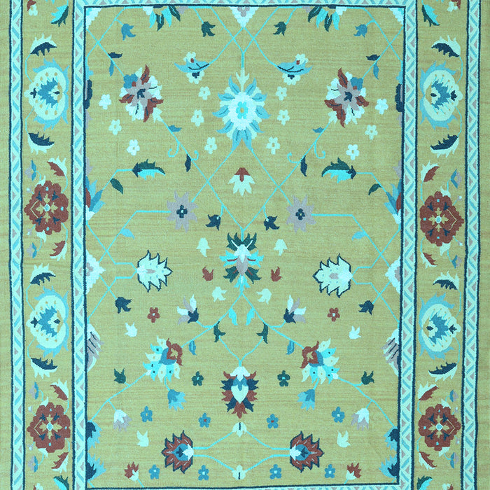 Machine Washable Abstract Light Blue Contemporary Rug, wshcon2397lblu