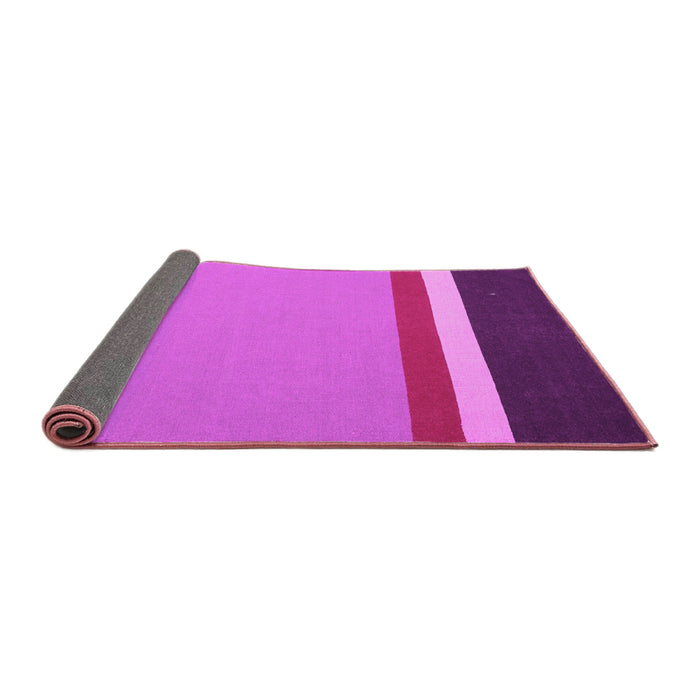 Sideview of Abstract Pink Contemporary Rug, con2398pnk