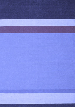 Abstract Blue Contemporary Rug, con2398blu