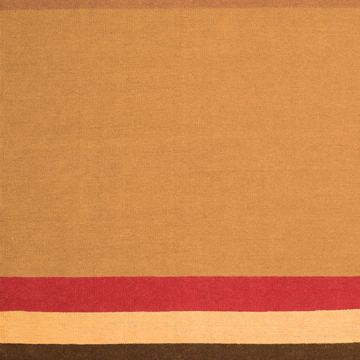 Abstract Orange Contemporary Rug, con2398org