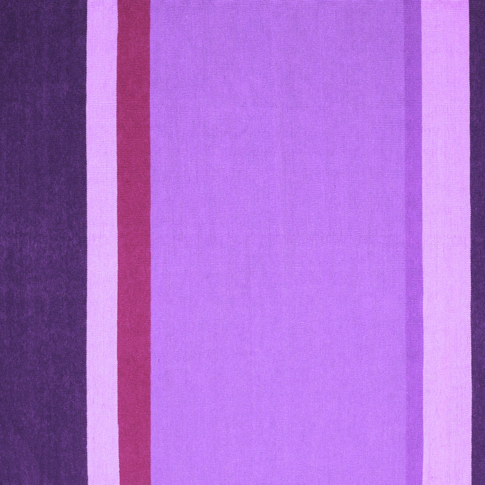 Square Abstract Purple Contemporary Rug, con2398pur