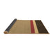 Sideview of Abstract Brown Contemporary Rug, con2398brn