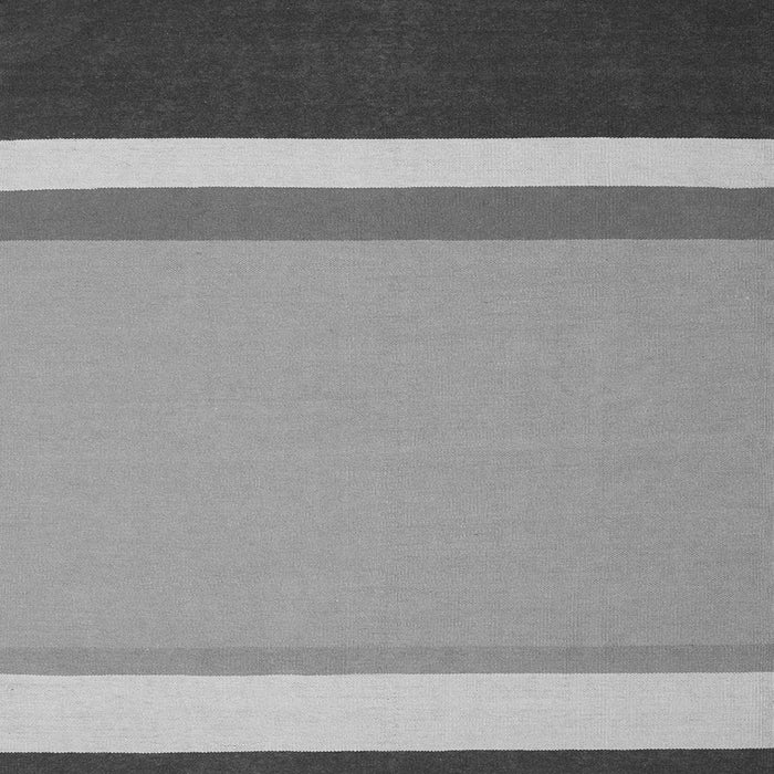 Serging Thickness of Abstract Gray Contemporary Rug, con2398gry