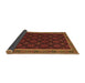 Sideview of Oriental Brown Traditional Rug, con2399brn