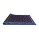 Sideview of Oriental Blue Traditional Rug, con2399blu