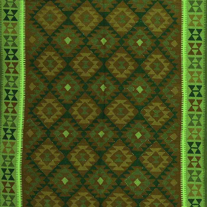 Oriental Green Traditional Rug, con2399grn