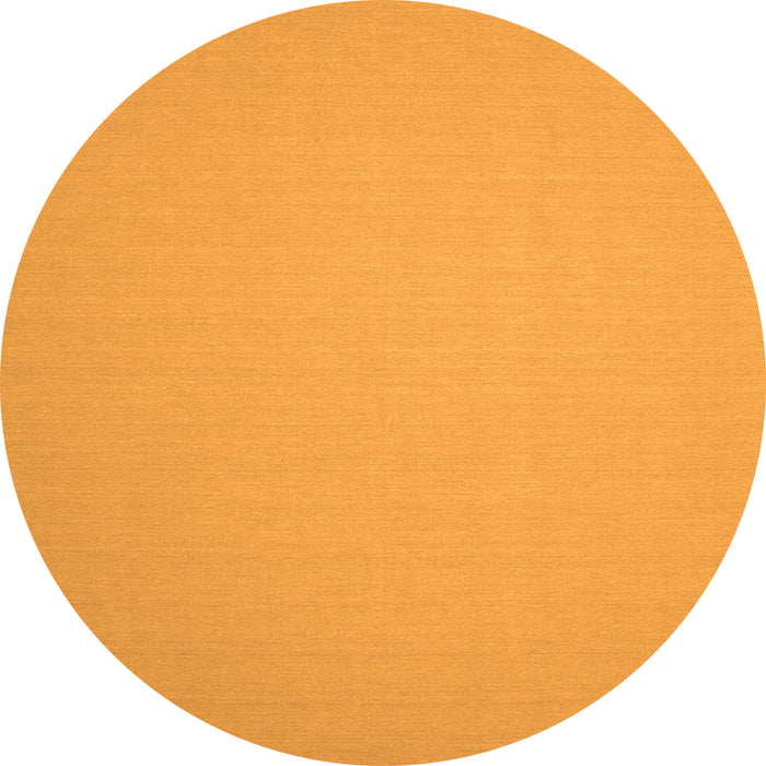 Square Solid Orange Modern Rug, con239org