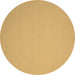 Round Machine Washable Solid Brown Modern Rug, wshcon239brn