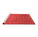 Contemporary Red Washable Rugs