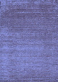 Abstract Blue Contemporary Rug, con23blu