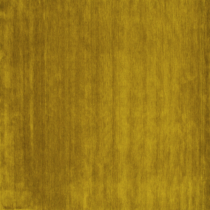 Square Abstract Yellow Contemporary Rug, con23yw