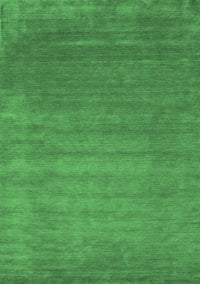 Abstract Emerald Green Contemporary Rug, con23emgrn