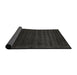 Thickness of Contemporary Charcoal Black Modern Rug, con24