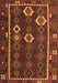 Oriental Brown Traditional Rug, con2400brn