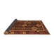 Sideview of Oriental Brown Traditional Rug, con2400brn