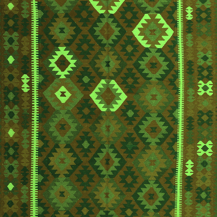 Oriental Green Traditional Rug, con2400grn