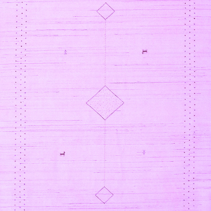 Solid Purple Modern Rug, con2401pur