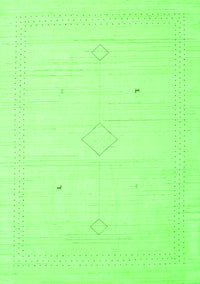 Solid Green Modern Rug, con2401grn