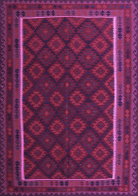 Oriental Purple Traditional Rug, con2402pur