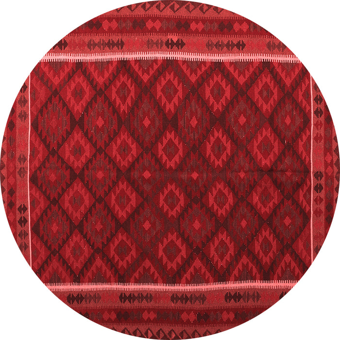 Machine Washable Oriental Red Traditional Rug, wshcon2402red
