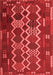 Oriental Red Traditional Area Rugs