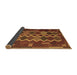 Sideview of Oriental Brown Traditional Rug, con2403brn