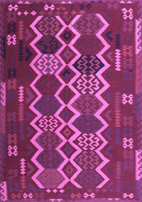 Oriental Purple Traditional Rug, con2403pur