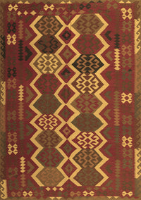 Oriental Brown Traditional Rug, con2403brn