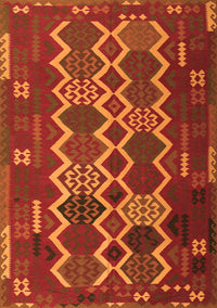 Oriental Orange Traditional Rug, con2403org