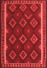 Oriental Red Traditional Rug, con2404red