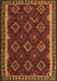 Machine Washable Oriental Brown Traditional Rug, wshcon2404brn