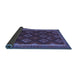 Sideview of Oriental Blue Traditional Rug, con2404blu