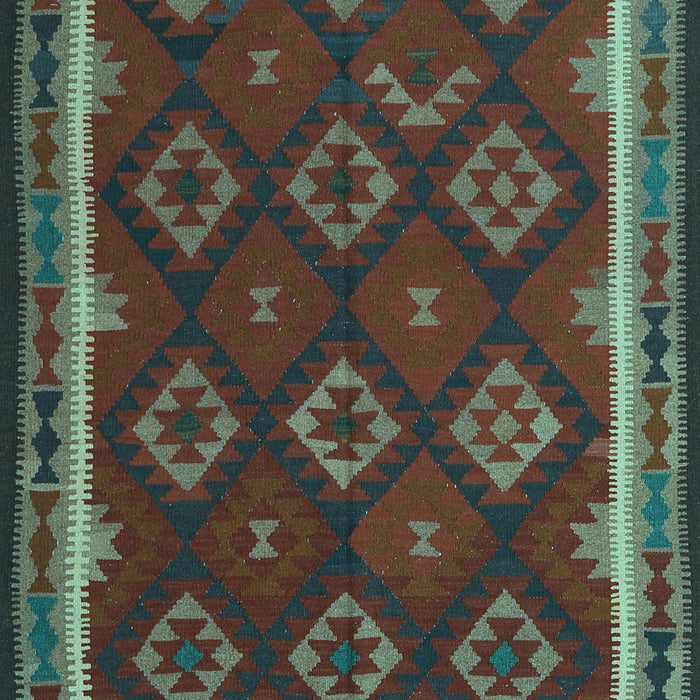 Machine Washable Oriental Light Blue Traditional Rug, wshcon2404lblu