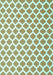 Machine Washable Trellis Turquoise Modern Area Rugs, wshcon2405turq