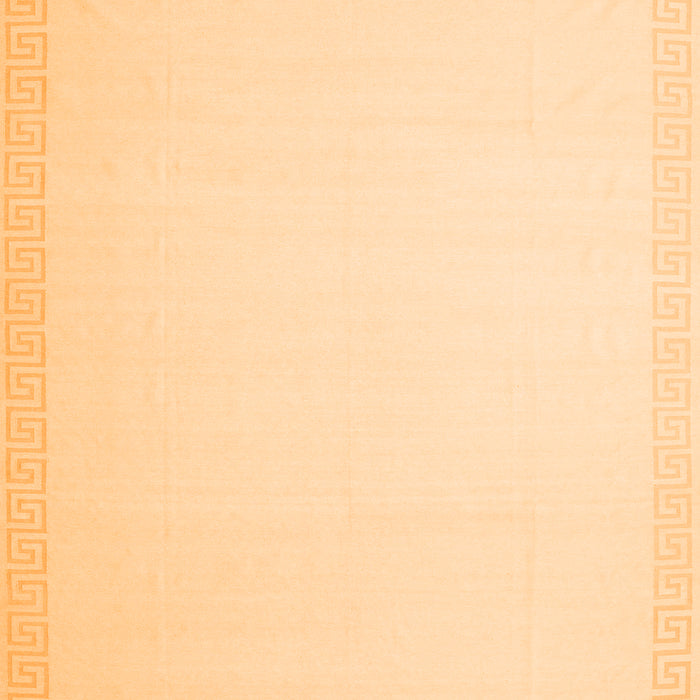 Solid Orange Modern Rug, con2406org